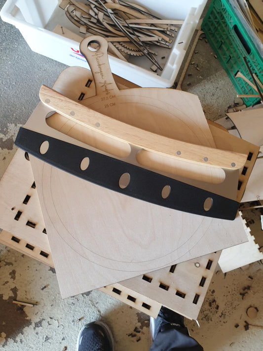 PIZZAKUTTER MED GRAVERING