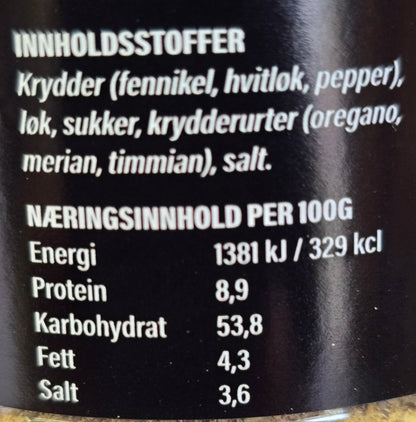 FINOCCHIETTO Pizzakrydder