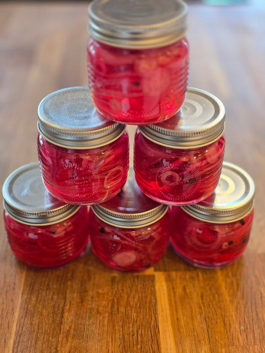 Pepper syltet rødløk